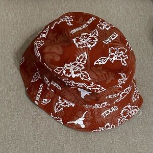 Texas UT Floral Bucket Hat - Red